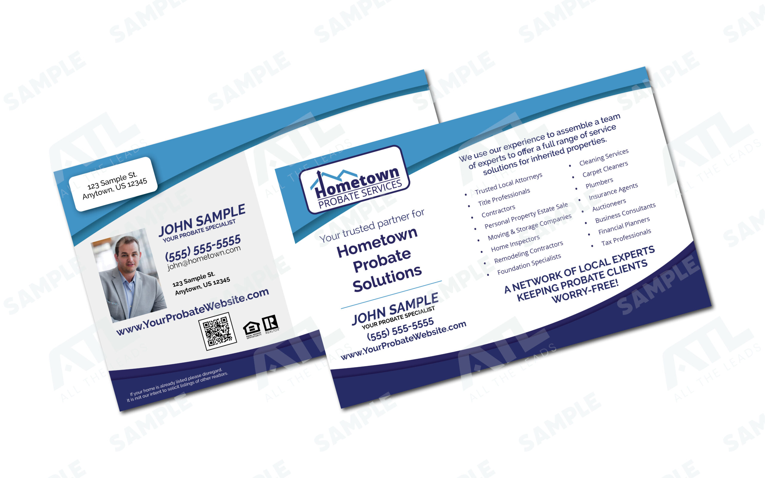 Trusted Partner Postcard Design